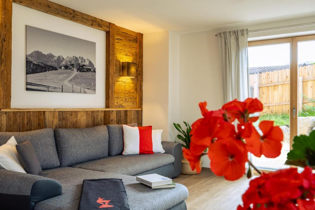 Mountain Vista - Bio Yoga Hof Apartment Kitzbuhel Bagian luar foto