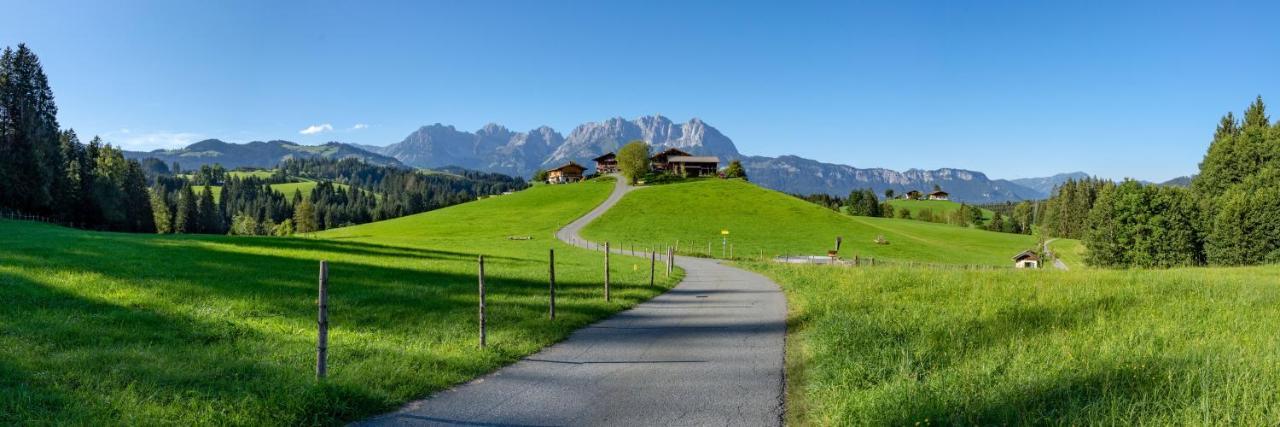 Mountain Vista - Bio Yoga Hof Apartment Kitzbuhel Bagian luar foto