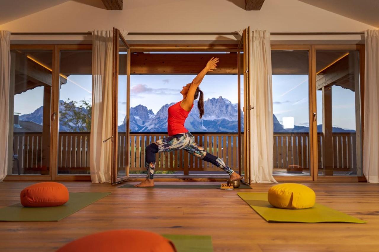 Mountain Vista - Bio Yoga Hof Apartment Kitzbuhel Bagian luar foto